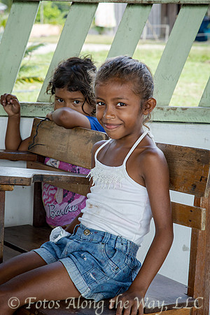 Shy Schoolgirls (Amazonia, Brazil)