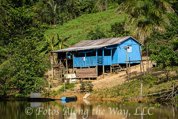 Blue Riverside Settlement (Amazonia, Brazil)