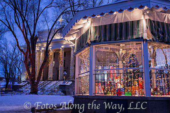 Prescott - Courthouse & Gazebo - Holidays