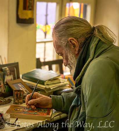 Icon Artist at Work