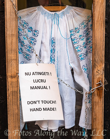 Handmade Blouse and Sign