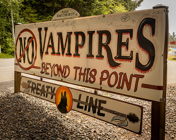 No Vampires Sign (Washington)