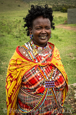 Maasai Woman Smiling (Kenya)