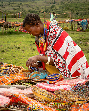 Maasai Market Vendor (Kenya)