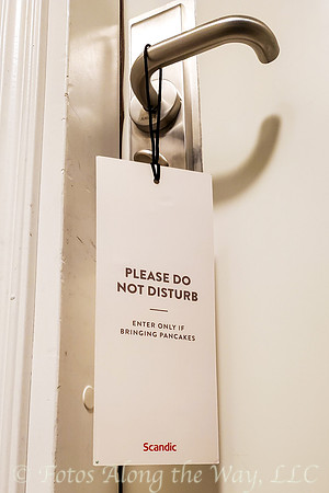 Enter Only if Bringing Pancakes (Norway)