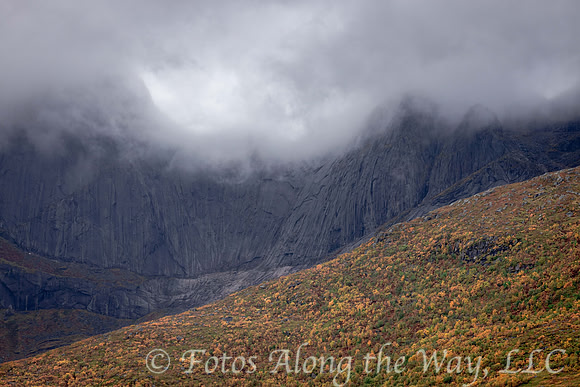 Hill, Mountain, and Clouds (Norway)
