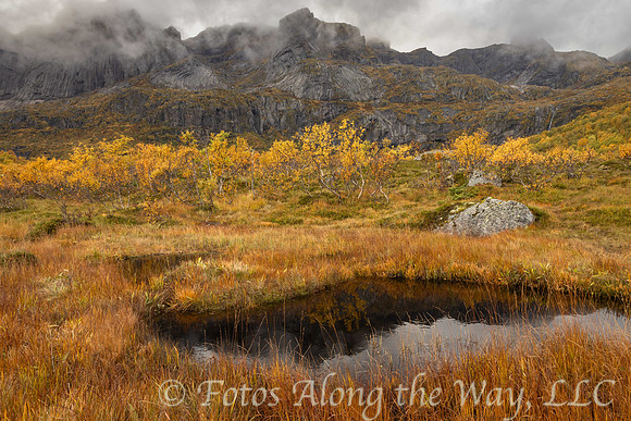Autumn in the Lofoten Mountains (Norway)