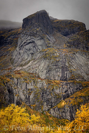 Dark Mountain in Autumn (Norway)