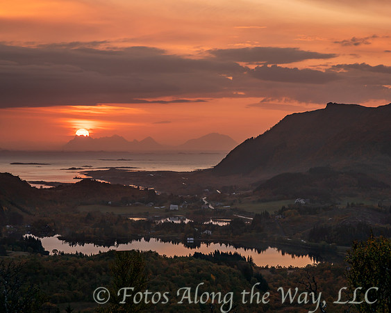 Sunrise in Lofoten (Norway)