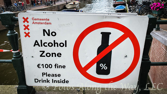 No Alcohol Zone Sign (The Netherlands)