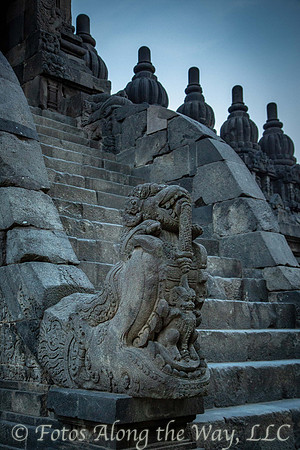 Temple Steps (Java, Indonesia)