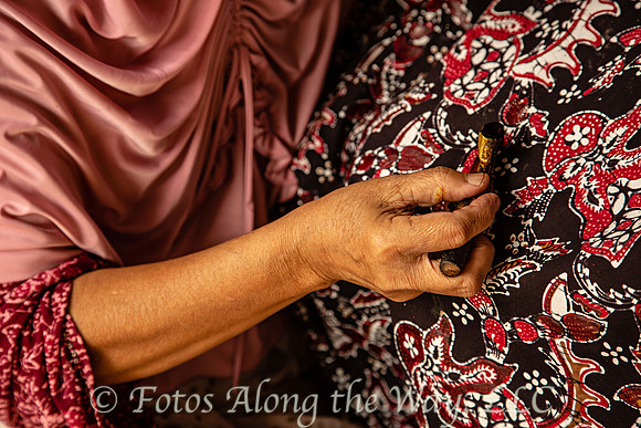 Batik Wax Application (Java, Indonesia)