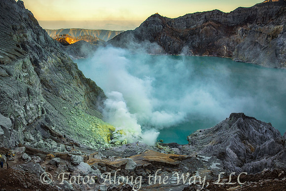Sulphur Mine at Ijen Crater (Java, Indonesia)