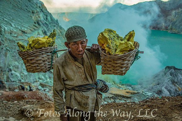 The Oldest Worker at Ijen (Java, Indonesia)