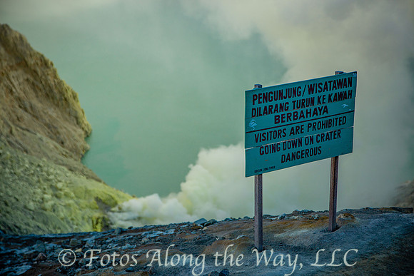 Warning Not Heeded (Java, Indonesia)