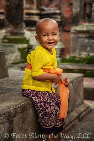 Happy Young Worshiper (Bali, Indonesia)
