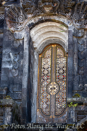 Decorative Temple Door (Bali, Indonesia)
