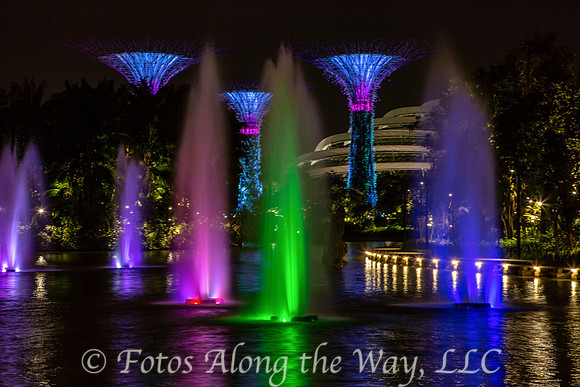 Supertrees & Fountains (Singapore)