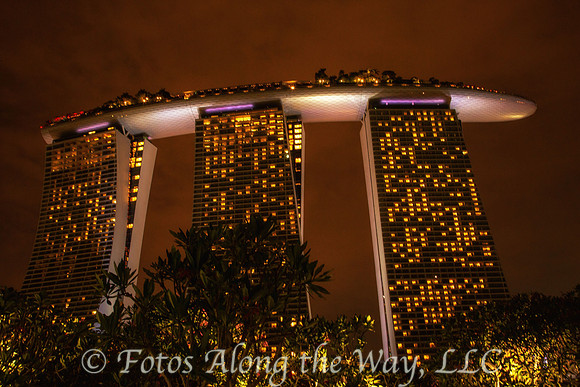 Marina Sands at Night (Singapore)