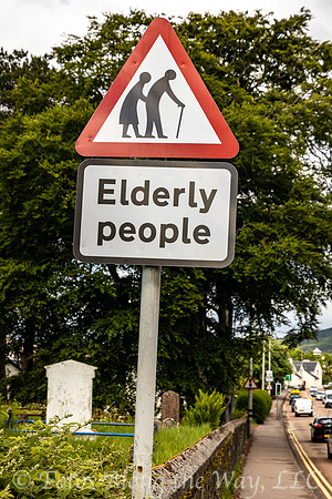 Elderly People Sign