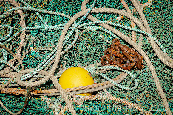 Fishing Boat Mess on Deck