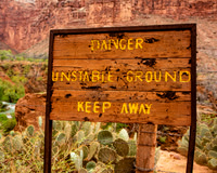 Havasu Trail Warning (Arizona)