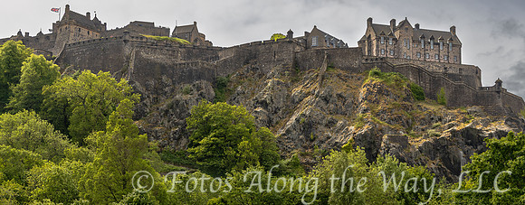 Edinburgh Castle Panorama