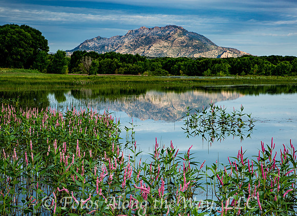 Granite Mountain Reflection at Willow Lake (Prescott, Arizona)