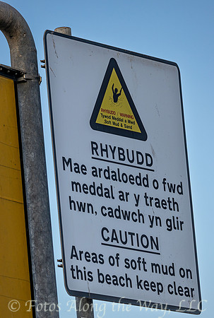 Soft Mud on this Beach Sign