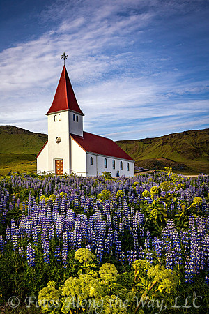 White Church above Vik (Iceland)