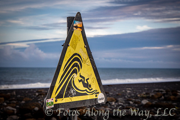 Watch Out for Large Waves (Iceland)