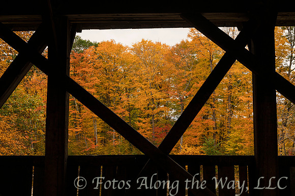 Autumn View from Carriage Bridge (Maine)
