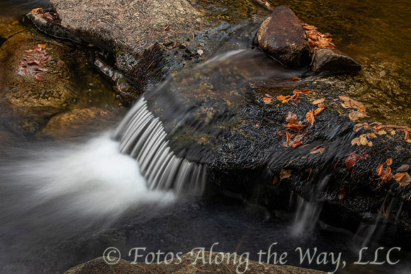 Water Spillover in Creek (Maine)