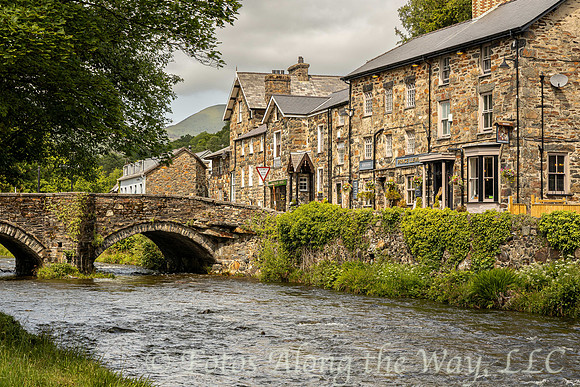 Beddgelert on Afon Colwyn