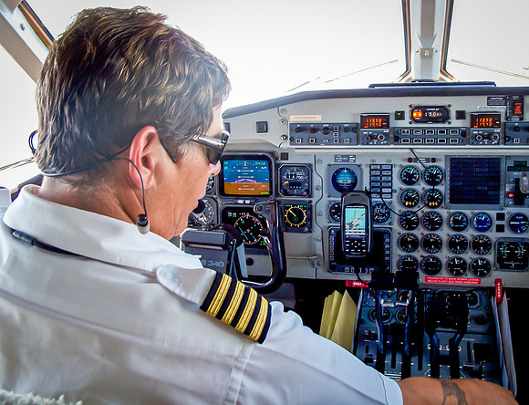 Pilot Preparing for Takeoff (Florida)