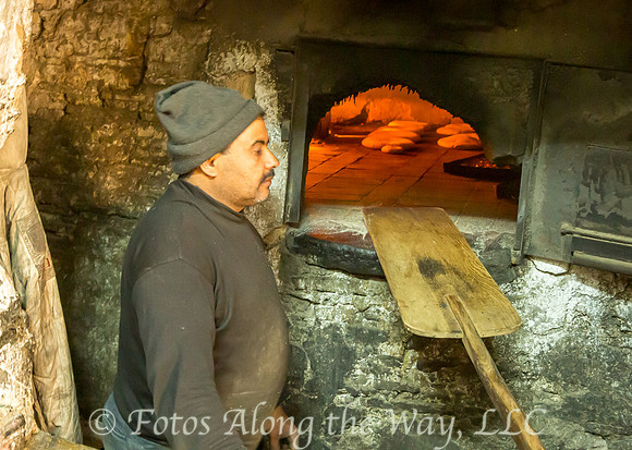Baking Bread in Old Oven (Morocco)