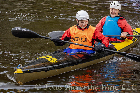 Safety Boat in Kayak Regatta (2024)