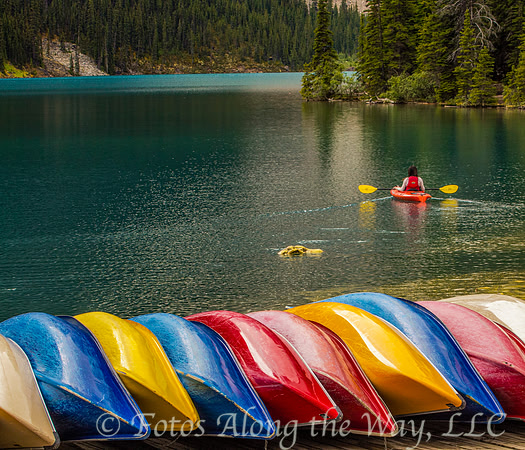 Moraine Lake Canoe Line (Canada)