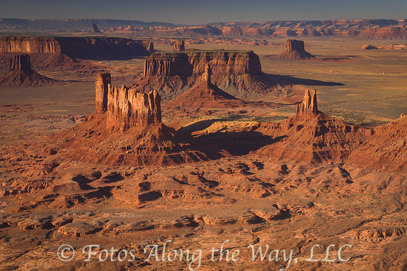Monument Valley from the Air (Arizona)