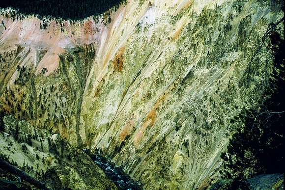 Yellowstone Canyon Wall (Wyoming)