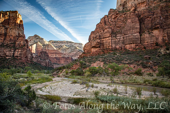 Zion Canyon & Virgin River (Utah)