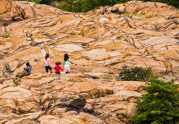 JUNE - Playing in the Granite Dells