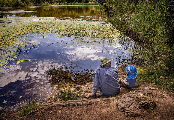MAY - Fishing with Grandpa at Granite Basin Lake