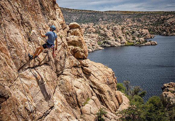 OCTOBER - Rock Climbing near Watson Lake