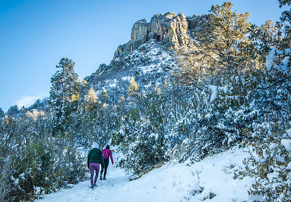 DECEMBER - Late Afternoon Winter Hike up Thumb Butte