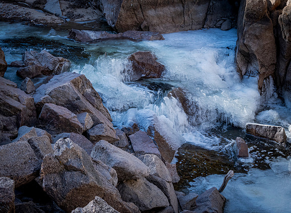 Canyon Creek in Winter (Colorado)