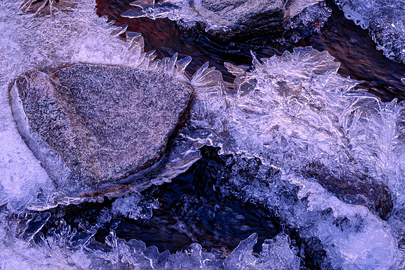 Ice Rock and Water (Colorado)