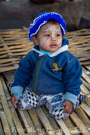 Young Boy with thanakha on Face (Myanmar)