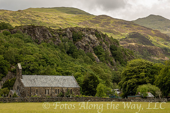 Hills of the Welsh Gwynedd Region