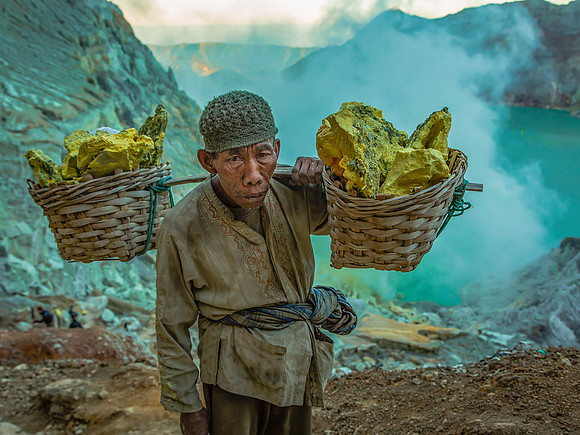 Elder Worker at Sulphur Mine (2018)